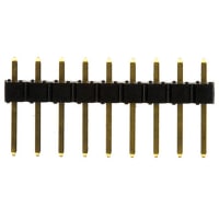 Amphenol FCI (Amphenol CS) Conn;Rect;UnshroudedHeader;9Cnts;ThruHole;BergStik;2.54mmPin-Spng;1Row