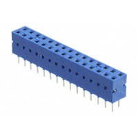 Amphenol FCI (Amphenol CS) FCI 2.54mm 30 Way 2 Row Straight IDC Connector Through Hole Board to Board