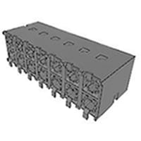 Amphenol FCI (Amphenol CS) FCI Female Edge Connector SMT, 14 Way, 2 Row, 2.54mm Pitch, 2 (Load) A, 3 A