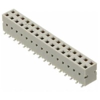 Amphenol FCI (Amphenol CS) FCI Female Edge Connector SMT, 22 Way, 2 Row, 2.54mm Pitch, 2 (Load) A, 3 A