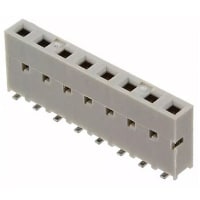 Amphenol FCI (Amphenol CS) FCI Female Edge Connector SMT, 17 Way, 1 Row, 2.54mm Pitch, 2 (Load) A, 3 A