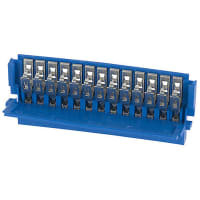 Amphenol FCI (Amphenol CS) Conn Rect. Receptacle Vertical 13 Pos Single Row Clincher Series