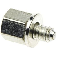 Amphenol FCI (Amphenol CS) Screwlock;4-40 UNC;9.1mm;Metal;Female