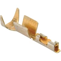 Amphenol FCI (Amphenol CS) connector accessory, mini-pv contact, gold plt, std spring force, for 18-20 awg wire