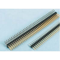 Amphenol FCI (Amphenol CS) FCI 77315 Series, 2.54mm Pitch 36 Way 1 Row Right Angle PCB Header, Solder Term, 3A