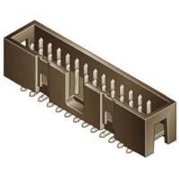 Amphenol FCI (Amphenol CS) FCI 75867 Series, 2.54mm Pitch 8 Way 2 Row Right Angle PCB Header, Solder Term, 3A