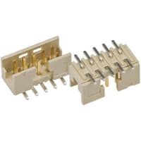 Amphenol FCI (Amphenol CS) FCI 98424 Series, 2mm Pitch 8 Way 2 Row Straight PCB Header, Solder Term, 2A