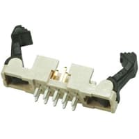 Amphenol FCI (Amphenol CS) FCI 10078991 Series, 2mm Pitch 8 Way 2 Row Straight PCB Header, Solder Term, 2A