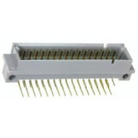 Amphenol FCI (Amphenol CS) FCI 8609 Series 32 Way 2.54mm Pitch, 2 Row, Right Angle PCB Header, Solder