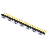 Amphenol FCI (Amphenol CS) FCI 77315 Series, 2.54mm Pitch 36 Way 1 Row Right Angle PCB Header, Solder Term, 3A