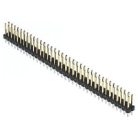 Amphenol FCI (Amphenol CS) FCI 77313 Series, 2.54mm Pitch 72 Way 2 Row Vertical PCB Header, Solder Term, 3A