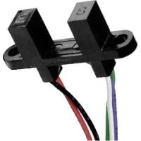 Optek (TT Electronics) Sensor, Slotted Optical Switch, 9.5mm Slot, 2V Emitter, 890NM, 300 mW