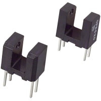 Optek (TT Electronics) Sensor, Phototransistor, Slotted Optical Switch, 4.83mm Slot, 890NM, 30 mA