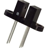 Optek (TT Electronics) Sensor, Photologic, Slotted Optical Switch, 3.18mm Slot, 890NM, 300 mW, 2V