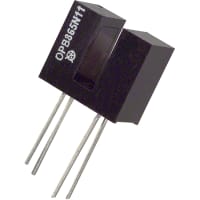 Optek (TT Electronics) Sensor, Slotted Optical Switch, 3.18mm Slot, 0.254mm Aperture, 890NM, 30 mA