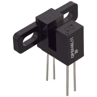 Optek (TT Electronics) Sensor, Slotted Optical Switch, 3.18mm Slot, 0.254mm Aperture, 890NM, 30 mA