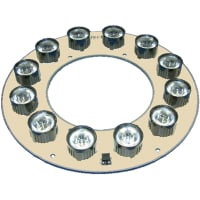 Optek (TT Electronics) LED, Module, 12 LED, White, Donut, 700mA, 21.6V, 0.616"