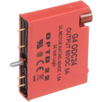 Opto 22 Module, 5 to 60 VDC, 3 A @ 45 deg C (Ambient), DC, 1 mA (Max.), -30 to degC