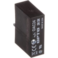 Opto 22 Module, Digital, 12 to 140 VAC, 18 mA @ 24 VDC, 5 mA (RMS) (Off-State) @ 60 Hz