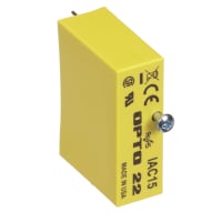 Opto 22 Module, Input, 90 to 140, 5, 100 uA @ 30 VDC (Output), 28 Kilohms, 20 ms