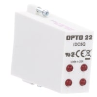 Opto 22 Module, DC Input, 10 to 32 VDC, 5 VDC Logic, 50 mA Output, 29 mA Input