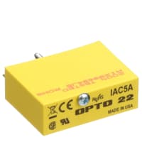 Opto 22 Module, Input, 180 to 280, 5, 100 uA @ 30 VDC (Output), 70 Kilohms, 20 ms