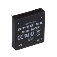 Opto 22 Remote I/O Module, 1 Input, On/Off V Sensing, 50 mA 90 - 140 VAC/VDC, IAC Series