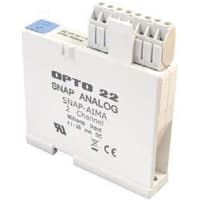 Opto 22 Module, Input, Analog, -50 to +50/-25 to +25, Sup-V 5VDC, 170mA Cur-In, PCB Mnt, 1500V