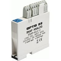 Opto 22 Module, Input, Analog, 3/4, Sup-V 24VDC, 40/115mA Cur-In, SNAP Series Series, PCB Mnt