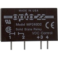 Opto 22 Relay 2 A (Nom.) 240 VAC 5 mA (Max.) Off-State Solid State