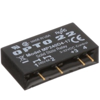 Opto 22 Relay 4 A (Nom.) 240 VAC 5 mA (Max.) Off-State Solid State, MP Series