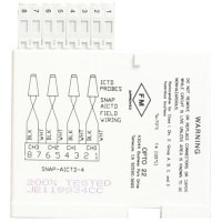 Opto 22 Module, Input, Analog, -273 to +150, Sup-V 5VDC, 150mA Cur-In, SNAP Series Series, 2