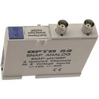 Opto 22 Module, Input, Analog, -1 to +1/-0.5 to +0.5, Sup-V 5VDC, 170mA Cur-In, PCB Mnt, 2