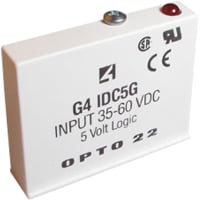 Opto 22 Module, Input, Digital, 4 to 16, Sup-V 5VDC, 60mA Cur-In, G4 Series Series, PCB Mnt, 2