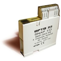 Opto 22 Module, SNAP 4-Ch Isolated 12-250 VAC Digital Output Module, FM Approved