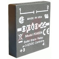 Opto 22 P Model, 240 VAC, 4 Amp, DC Control Solid State Relay (SSR)