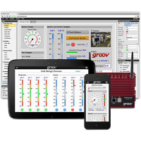 Opto 22 groov Box 2.0, HDI Interface for Any Automation Sys, Ethernet, Preloaded groov Apps