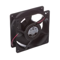 Orion Fans DC Fan, Square, 24V, 0.4A, 120x120x38mm, 105CFM, 7W, 43dBA, 2800RPM, Wire Leads