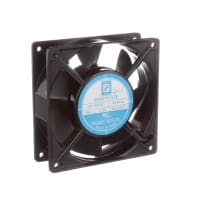 Orion Fans AC Fan, 120V, 50/60Hz, 120x120x38mm, 110CFM, 24W, 44dBA, Terminals