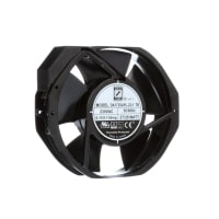 Orion Fans AC Fan, 230V, 172x150x38mm, Obround, 228CFM, 28W, 58dBA, 3400RPM, Terminals