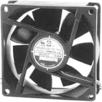 Orion Fans DC Fan, Square, 12V, 80x80x25mm, 40CFM, 2.9W, 35dBA, 3100RPM, Wire Leads