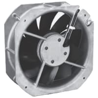 Orion Fans AC Fan, 115V, 225x225x80mm, AllMetal, 2550/2800RPM, 72W, Terminals