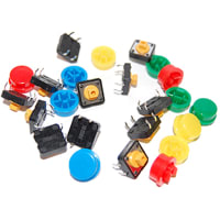 OSEPP Tactile Switch and Button Assortment Kit(12 pack)