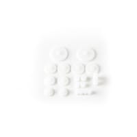 OSEPP Assorted Plastic Pinion Gear Set - 0.5 module (1.95mm ID) (20 pcs)