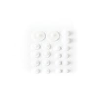 OSEPP Assorted Plastic Twin Gear Set - 0.5 module (2.05mm ID) (20 pcs)