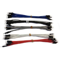 OSEPP 6? M/M Premium Multi Color Jumper Wires Kit