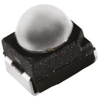 Osram Opto Semiconductors Opto LR T66F-ABBB-1-1, TOPLED Black Lens Series Red LED, 625 nm PLCC 2, Dome Lens