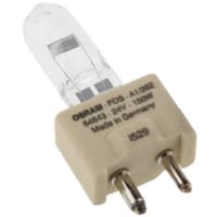 Osram Opto Semiconductors 150 W Halogen Capsule Lamp GY9.5, 24 V, 5000 lm, 100h