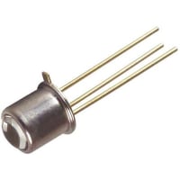 Osram Opto Semiconductors BPX 43-4/5 30 IR+Visible Light Phototransistor, Through Hole 3-Pin TO-18 package