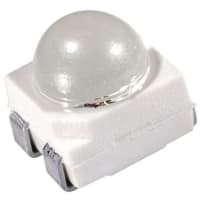 Osram Opto Semiconductors LED, Power TOPLED, Amber 617nm PLCC4 Lens